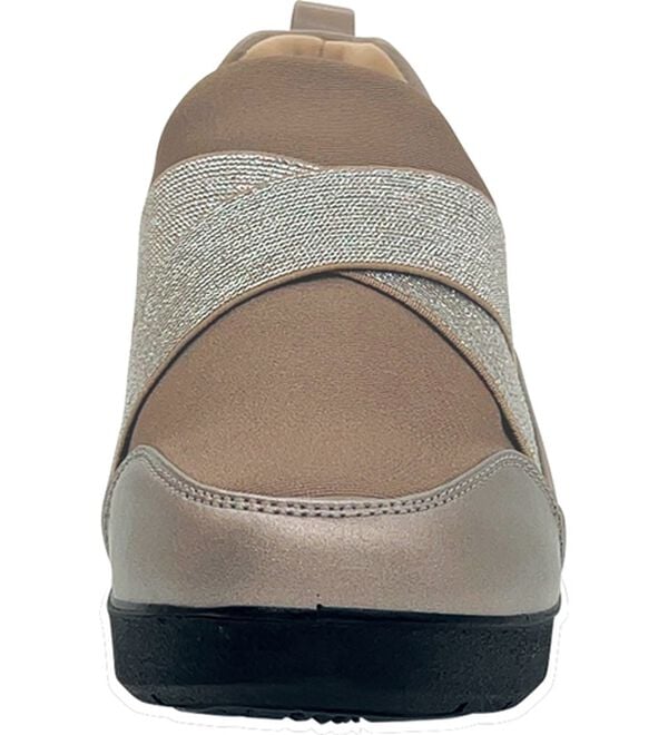 BELLUNA（ベルーナ）の「クロスゴムお洒落エアシューズ（スリッポン）」｜詳細画像