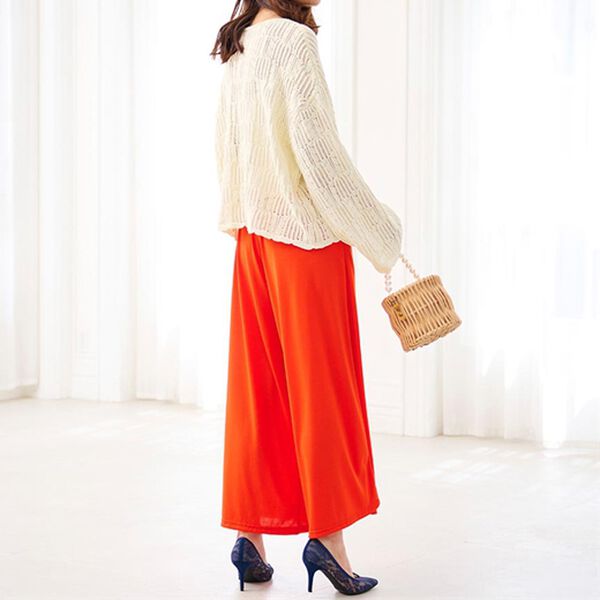 RANAN（ラナン）の「透かし柄短丈ニット（ニット・セーター）」｜詳細画像