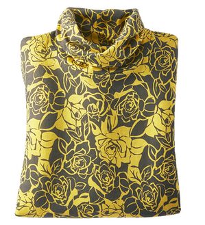 BELLUNA（ベルーナ）の「テンセル（ＴＭ）繊維・コットンプリントプルオーバー（カットソー）」｜シルエット花柄