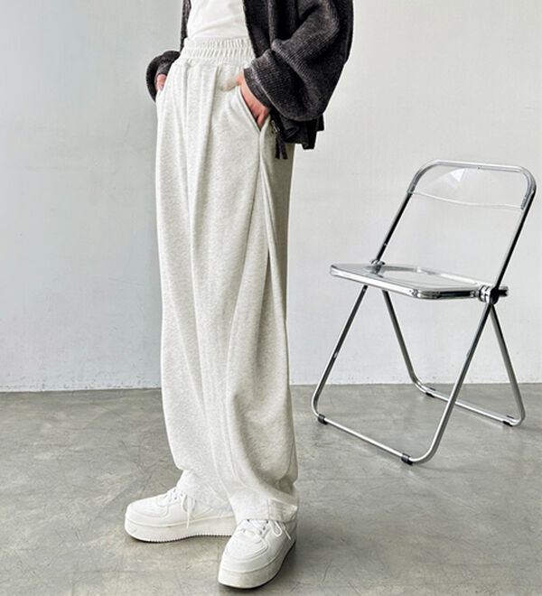 GeeRA（ジーラ）の「サイドタックイージースウェットパンツ（フルレングスパンツ）」｜詳細画像