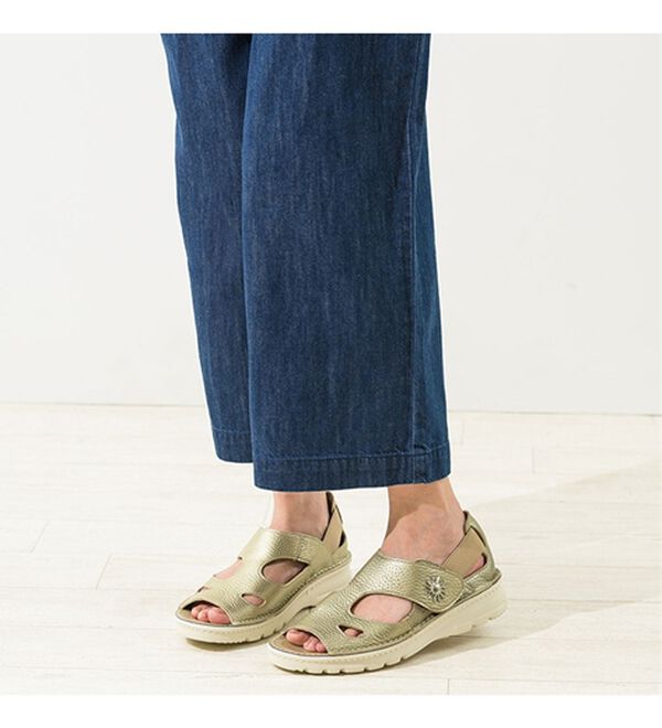 ルフラン（ルフラン）の「アビータ　サンモチーフ付き４Ｅサンダル（サンダル・ミュール）」｜詳細画像