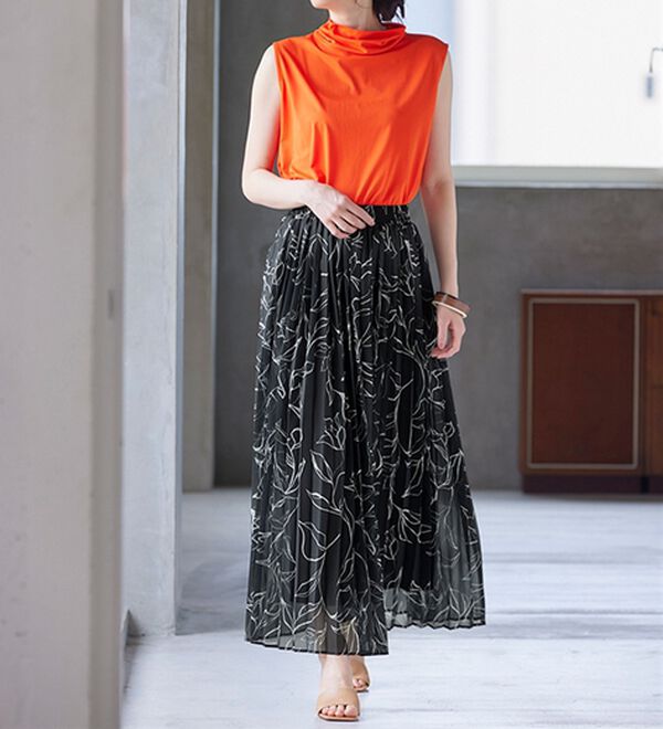 RANAN（ラナン）の「プリーツロングスカート（ロングスカート）」｜詳細画像