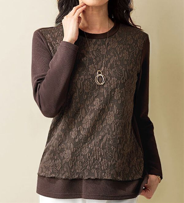 BELLUNA（ベルーナ）の「ミックスツイード調ジャケットアンサンブル（その他ジャケット）」｜詳細画像