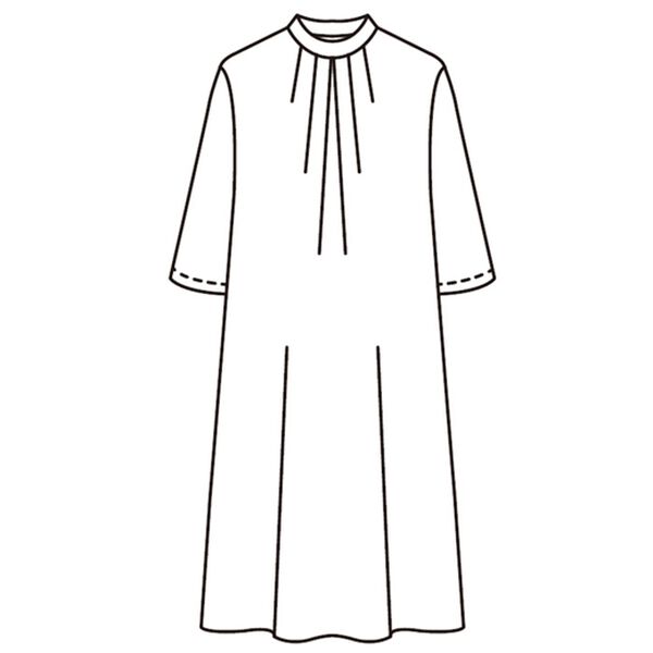 ルフラン（ルフラン）の「何かと重宝！プチフォーマルワンピース（ブラックフォーマル（喪服・礼服））」｜詳細画像