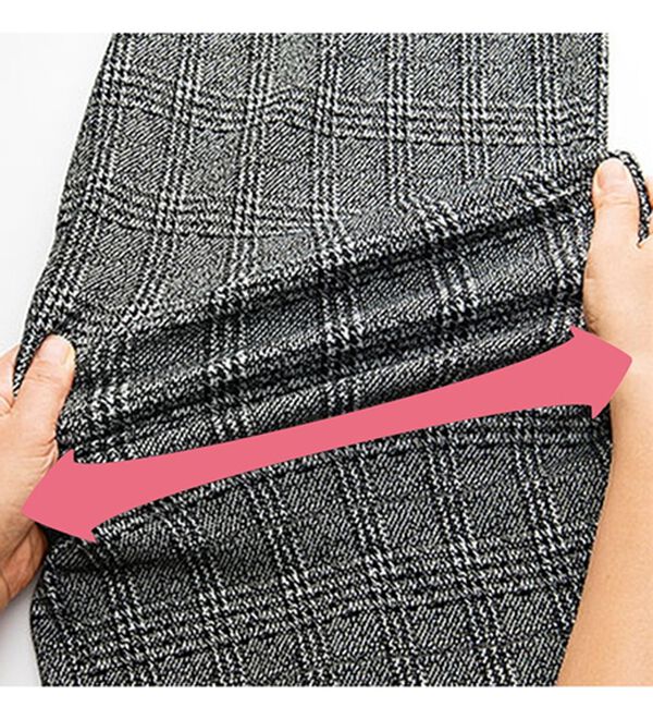 BELLUNA（ベルーナ）の「ぐんぐん伸びてラク！ジャカードワイドパンツ（ワイドパンツ・ガウチョ）」｜詳細画像