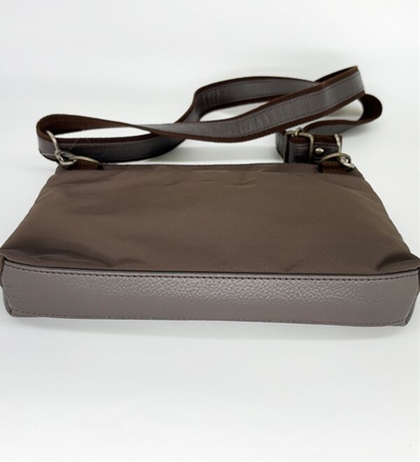 「縁起の良い瓢箪柄印伝と姫路レザーの２ＷＡＹショルダー（メンズショルダーバッグ）」｜詳細画像