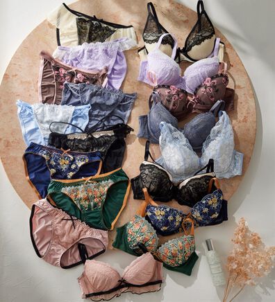 YU'NOW（ユナウ）の「ｔｏ　ｍｅｅブラ＆ショーツ（ブラジャー＆ショーツセット）」