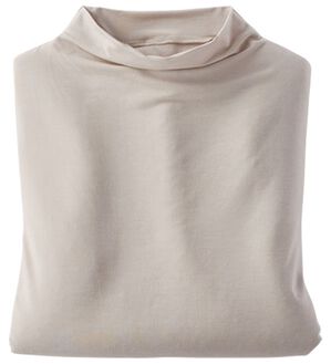 BELLUNA（ベルーナ）の「なめらかテンセル（ＴＭ）繊維ボトルネックプルオーバー（カットソー）」｜ライトグレー