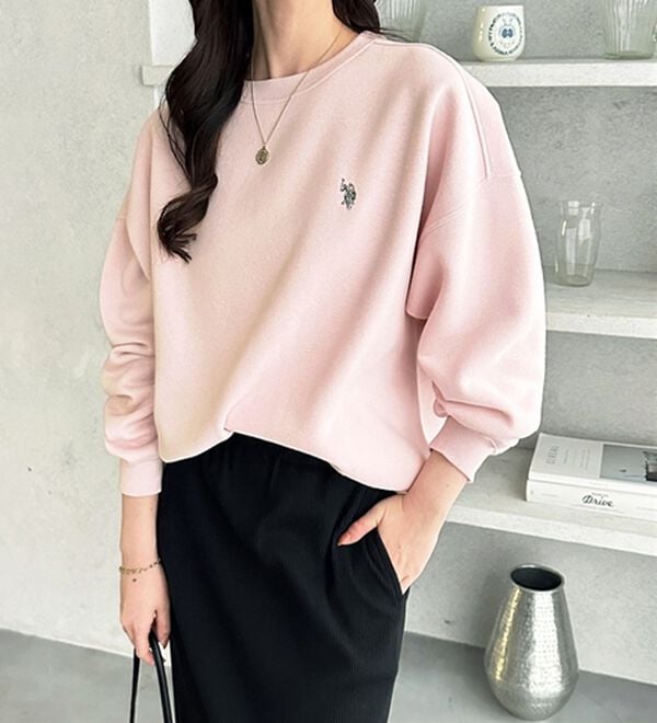 GeeRA（ジーラ）の「【U.S. POLO ASSN.】表ピーチ裏起毛スウェット（トレーナー・スウェット）」｜詳細画像