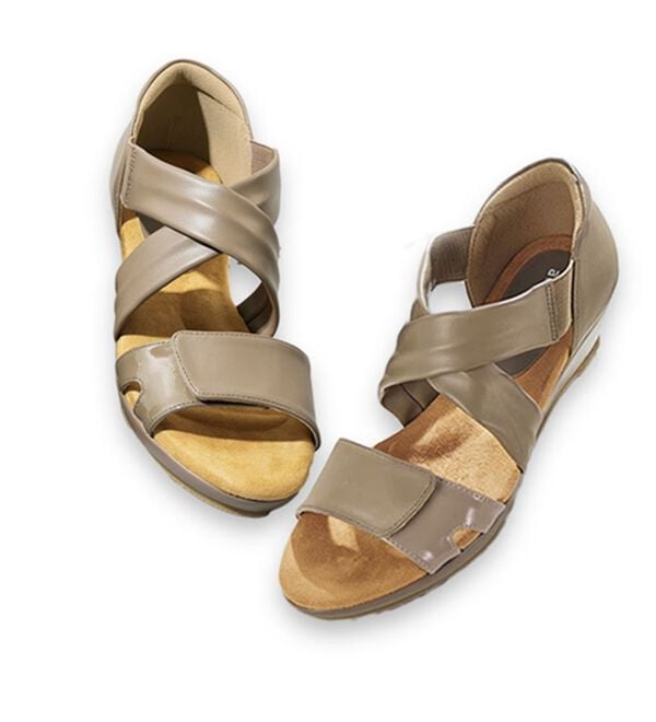 ルフラン（ルフラン）の「らくちんフィットサンダル（サンダル・ミュール）」｜オーク