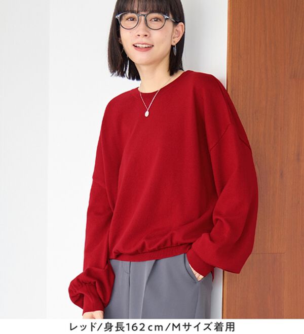 Viola e Viola（ヴィオラ エ ヴィオラ）の「【洗えるニット】着回し力抜群！秋から着られるシンプルニットトップス（ニット・セーター）」｜詳細画像