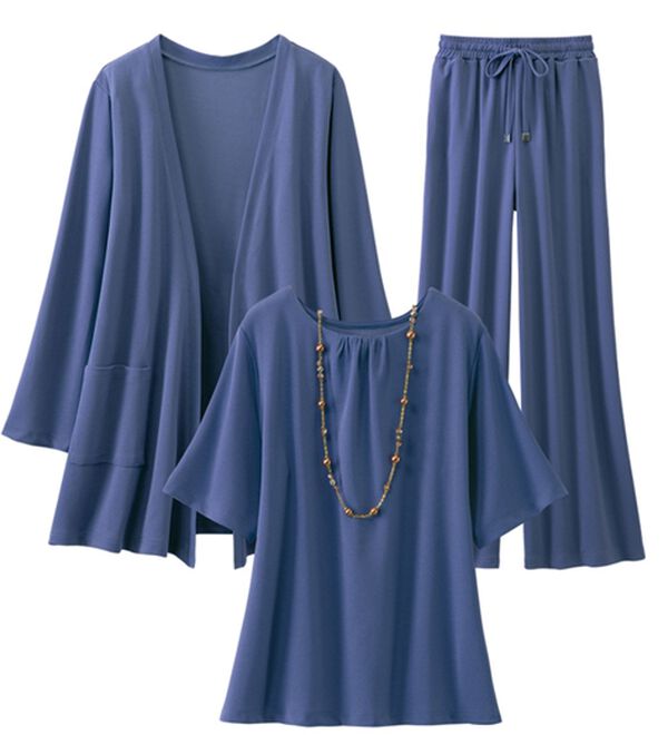 LAVIENNE（ラヴィエンヌ）の「【３点セット】旅ともトラベルセットアップ（セットアップ）」｜詳細画像