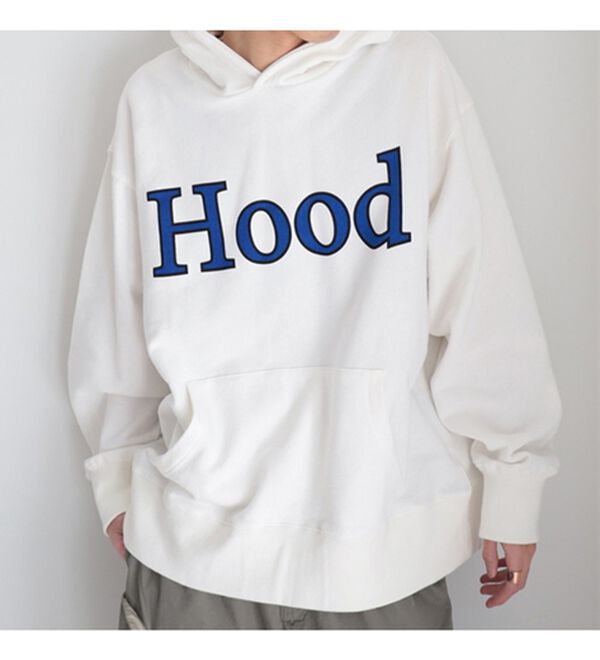 GeeRA（ジーラ）の「裏毛ロゴプリントパーカー（パーカー）」｜詳細画像