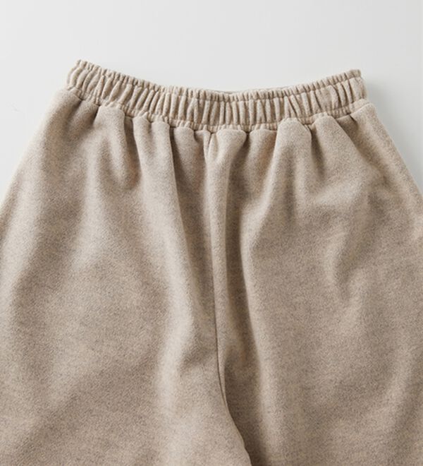 RANAN（ラナン）の「フェイクウールバレルレッグカーブパンツ（フルレングスパンツ）」｜詳細画像