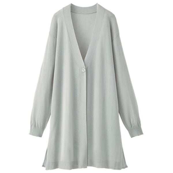 BELLUNA（ベルーナ）の「スタイルアップ！プリーツ切替カーディガン（ニットカーディガン）」｜詳細画像