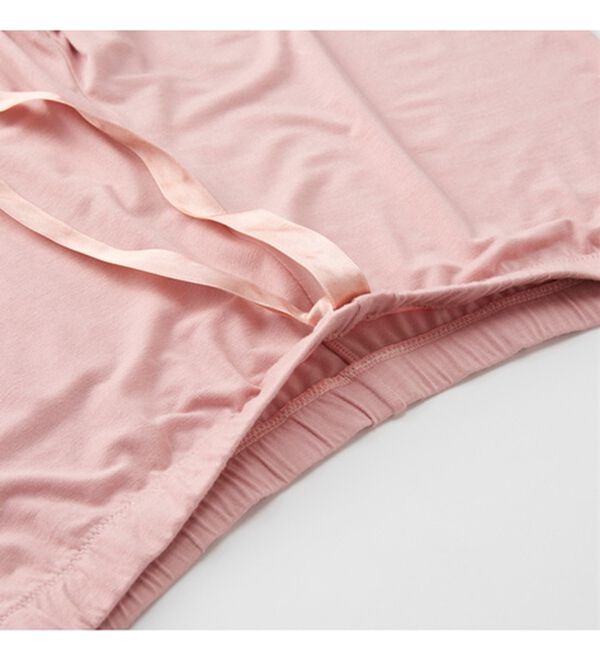 YU'NOW（ユナウ）の「【上下２点セット】リフトアップナイトブラキャミ＆ルームパンツセット（パジャマ・ルームウェア）」｜詳細画像