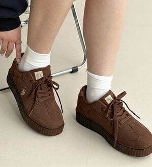 GeeRA（ジーラ）の「【U.S. POLO ASSN.】厚底スニーカー（スニーカー）」｜ブラウン