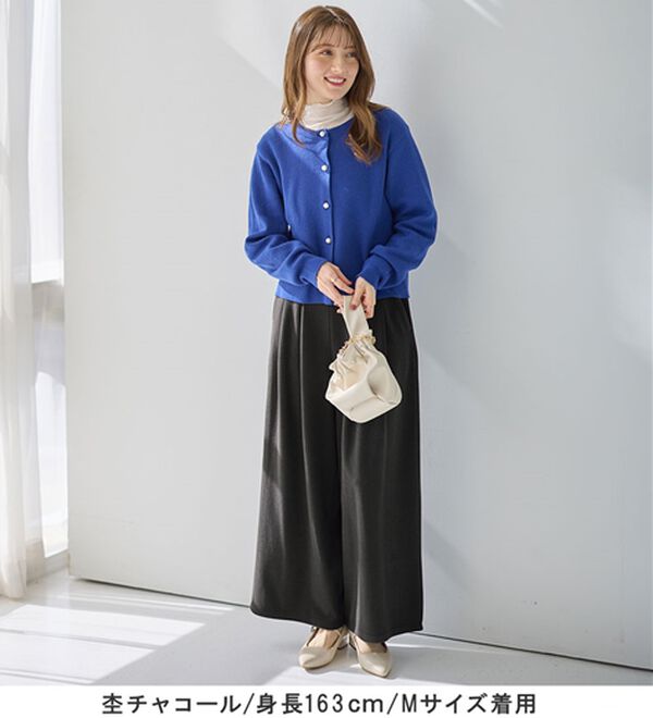 alotta（アロッタ）の「マシュマロのような肌触り！新定番パンツ（ワイドパンツ・ガウチョ）」｜詳細画像