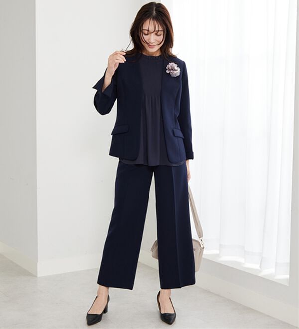 BELLUNA（ベルーナ）の「＜Ｃ／Ｓ＞センタータックワイドパンツ（ワイドパンツ・ガウチョ）」｜詳細画像