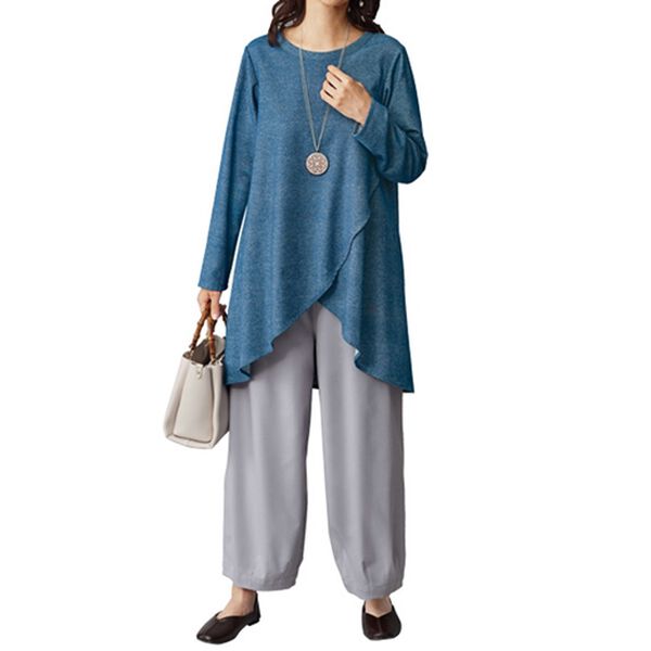 BELLUNA（ベルーナ）の「バルーンデザインパンツ（フルレングスパンツ）」｜詳細画像