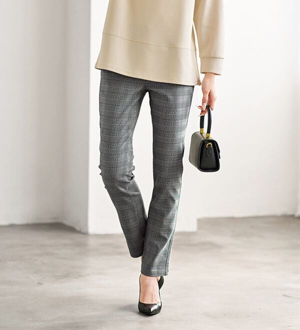 BELLUNA（ベルーナ）の「ウルトラ美脚！ストレッチパンツ（フルレングスパンツ）」｜詳細画像