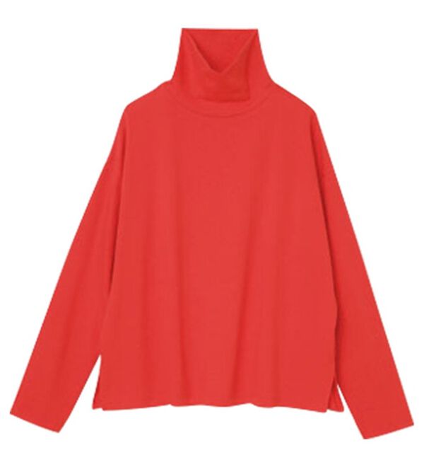 RANAN（ラナン）の「＜ＢＣ＞綿１００％&times;吸湿発熱！あったかタートルネック（カットソー）」｜詳細画像
