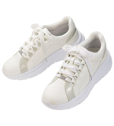 ルフラン（ルフラン）の「４Ｅエナメル切替美脚見せスニーカー（スニーカー）」