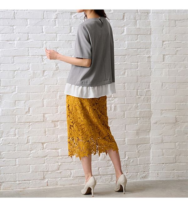 RANAN（ラナン）の「ひんやり！洗える麻調カセット服シリーズ（ブラウス）」｜詳細画像