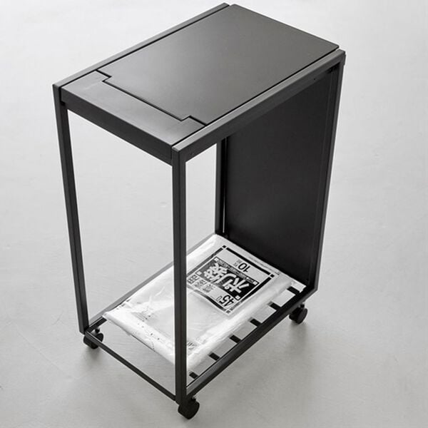 iellio（イエリオ）の「タワー　スリム蓋付目隠しダストワゴン４５Ｌ＜ｔｏｗｅｒ山崎実業＞（リビング用品）」｜詳細画像