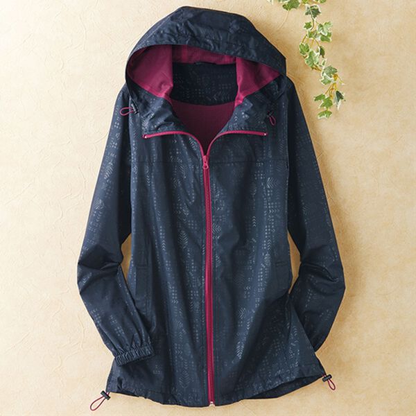 BELLUNA（ベルーナ）の「ポーチ付裏メッシュはっ水パーカー（パーカー）」｜詳細画像