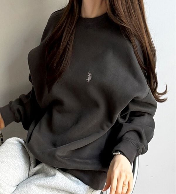 GeeRA（ジーラ）の「【U.S. POLO ASSN.】表ピーチ裏起毛スウェット（トレーナー・スウェット）」｜詳細画像