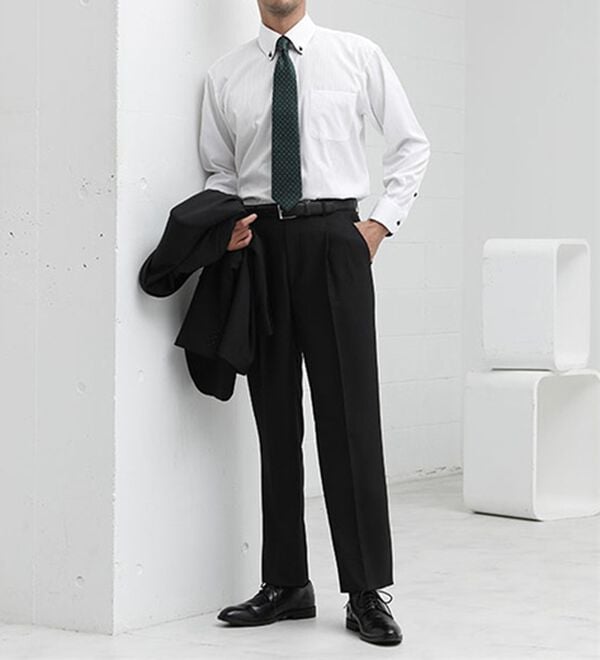 「【５枚セット】品質自慢！形態安定メンズワイシャツ（メンズワイシャツ）」｜詳細画像