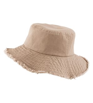 Viola e Viola（ヴィオラ エ ヴィオラ）の「フリンジバケットハット（帽子）」｜ベージュ