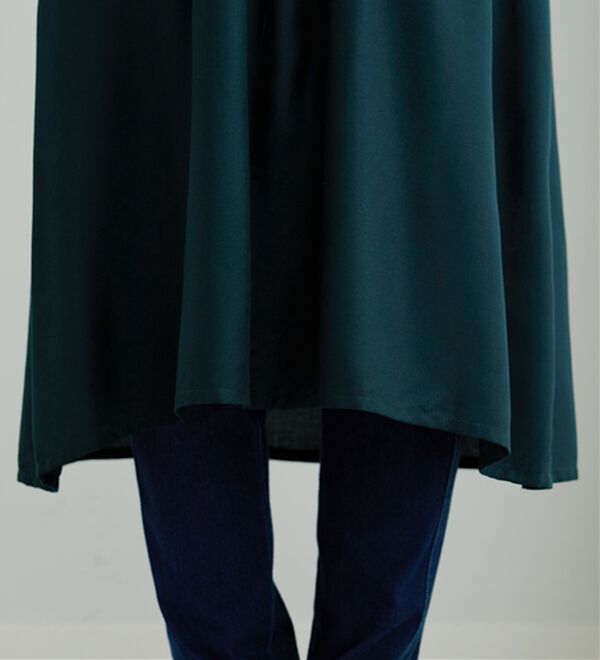 BELLUNA（ベルーナ）の「レーヨン素材スキッパーデザインワンピース（その他ワンピース）」｜詳細画像