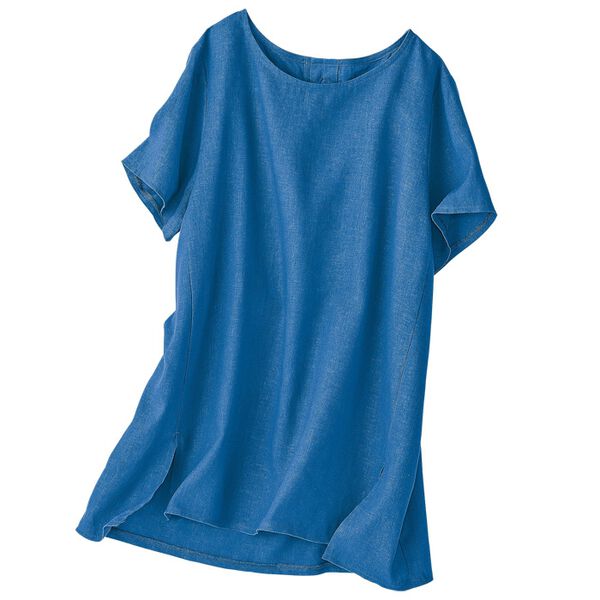 BELLUNA（ベルーナ）の「リネンレーヨン美フォルムブラウス（ブラウス）」｜詳細画像