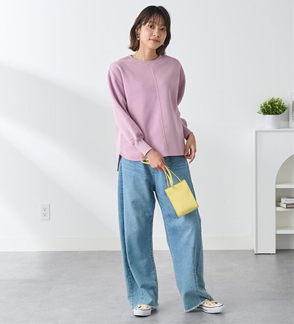 BELLUNA（ベルーナ）の「あったかキレイ！大人のこだわりトレーナー（トレーナー・スウェット）」｜詳細画像