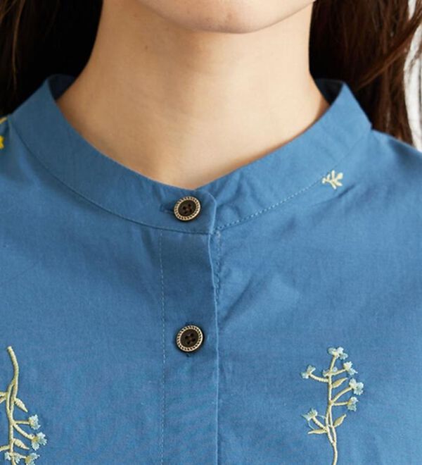 BELLUNA（ベルーナ）の「【Ｌａｇｒｉｌｕａ】花柄刺しゅうデザインチュニック（チュニック）」｜詳細画像