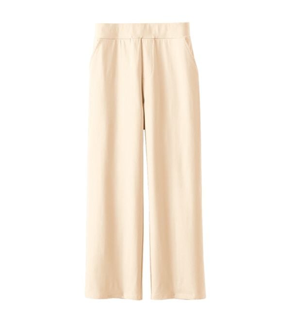 BELLUNA（ベルーナ）の「のびのびストレッチ美脚ストレートパンツ（ワイドパンツ・ガウチョ）」｜詳細画像