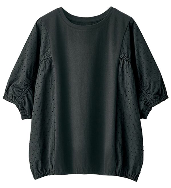 BELLUNA（ベルーナ）の「＜猛暑対策＞風が通りぬけるドルマンプルオーバー（Tシャツ）」｜詳細画像