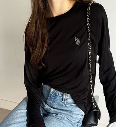 GeeRA（ジーラ）の「【Ｕ．Ｓ．ＰＯＬＯ　ＡＳＳＮ．】スラブシアーロンＴ（Tシャツ）」