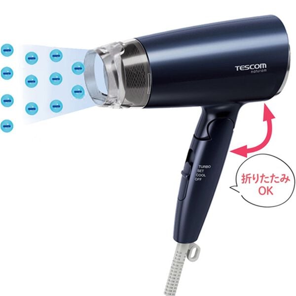 「テスコム　マイナスイオンヘアドライヤー（その他美容・健康機器）」｜詳細画像