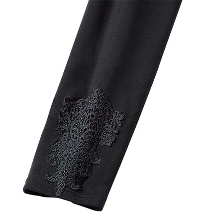 LAVIENNE（ラヴィエンヌ）の「綿混のあったかおしゃレギンス（肌着・インナーウェア）」