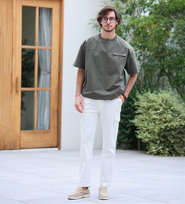 「＜コムルヴァン・オム＞脱おじさん！ドロストスーツ（メンズルームウェア）」｜詳細画像