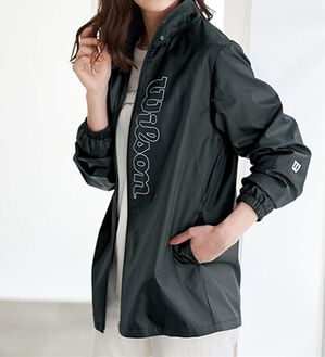 BELLUNA（ベルーナ）の「＜Ｗｉｌｓｏｎ＞裏メッシュはっ水ブルゾン（ブルゾン）」｜黒