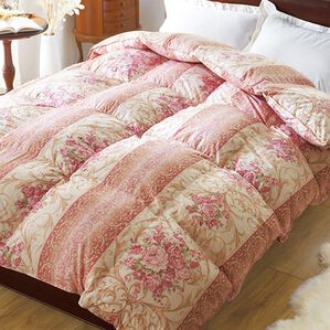 「ロイヤルゴールドラベル羽毛掛布団（掛布団）」｜ピンク