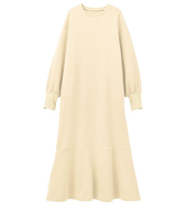 RANAN（ラナン）の「＜ＨＩＧＨ　ＳＰＥＣ＞毛玉になりにくい！ペプラムデザインワンピース（その他ワンピース）」｜詳細画像