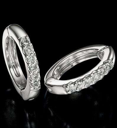 ルフラン（ルフラン）の「煌めきダイヤ　イヤークリップ（イヤリング・ピアス）」