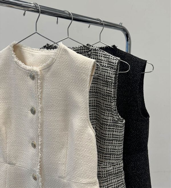 RANAN（ラナン）の「ペプラムツイードジレ（ジレ）」｜詳細画像