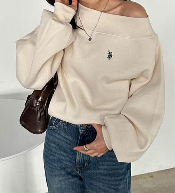 RANAN（ラナン）の「＜U.S.P＞ワンショルスウェット（トレーナー・スウェット）」｜詳細画像