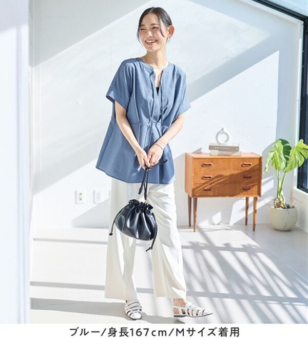 Viola e Viola（ヴィオラ エ ヴィオラ）の「風が通り抜ける！サッカーチュニック（チュニック）」｜詳細画像